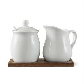 Better Homes & Gardens Porcelain Cream and Sugar Set